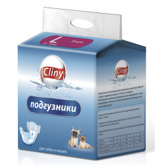 Cliny Клини Подгузники 8-16 кг размер L (8шт)