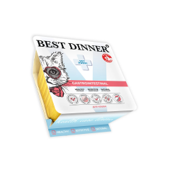 Best Dinner Exclusive Vet Profi Gastro Intestinal Бест Диннер Вет Профи гастроинтестинал паштет для кошек Курица 100 гр Best Dinner Exclusive Vet Profi Gastro Intestinal Бест Диннер Вет Профи гастроинтестинал паштет для кошек Курица 100 гр