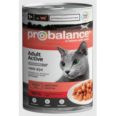 ProBalance Active Консервированный корм для активных кошек, 415 гр ProBalance Active Консервированный корм для активных кошек, 415 гр