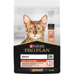 Pro Plan  ADULT - Про План для взрослых кошек от 1 до 7 лет, поддержание органов чувств, лосось