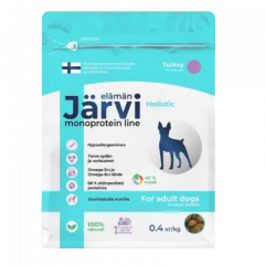 Jarvi Ярви Сухой монопротеиновый корм для взрослых собак мелких пород cо вкусом Индейки