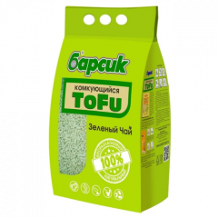 Барсик наполнитель комкующийся TOFU Зеленый чай Барсик наполнитель комкующийся TOFU Зеленый чай