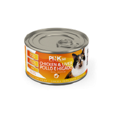 Pink Пинк полнорационные консервы для кошек Курица с печенью и лактоферрином 175г Pink Пинк полнорационные консервы для кошек Курица с печенью и лактоферрином 175г