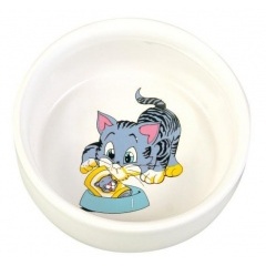 4009 TRIXIE Миска для кошки 300 мл/11 см керамическая 4009 TRIXIE Миска для кошки 300 мл/11 см керамическая