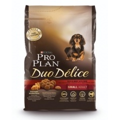 PRO PLAN Duo Delice Small Adult Про План для собак мелких пород с говядиной и рисом